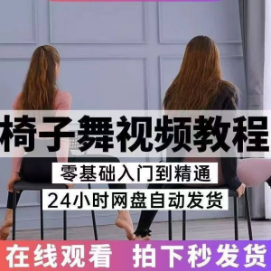 椅子舞教程视频 椅子舞技巧全套入门自学零基础学习教程素材-淘宝虚拟货源网