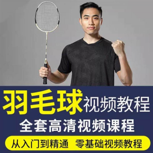 图片[1]-羽毛球视频教程少儿童成人零基础自学课程战术训练教学技巧培训-淘宝虚拟货源网
