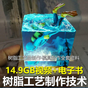 图片[1]-树脂工艺品制作技术 模具制作 零基础入门 视频教程自学学习新手-淘宝虚拟货源网