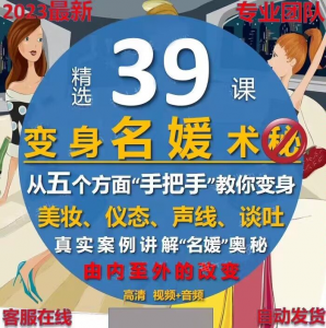 名媛打造读心术教程男性思维提高情商女性心理学思维逻辑心理课程-淘宝虚拟货源网