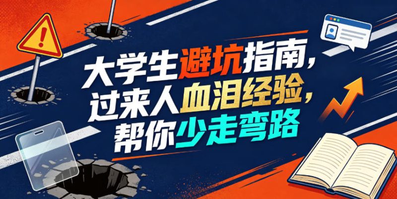 某公众号付费文章:大学生避坑指南,过来人血泪经验,帮你少走弯路-淘宝虚拟货源网