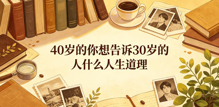 公众号付费文章:40岁的你想告诉30岁的人什么人生道理?-淘宝虚拟货源网