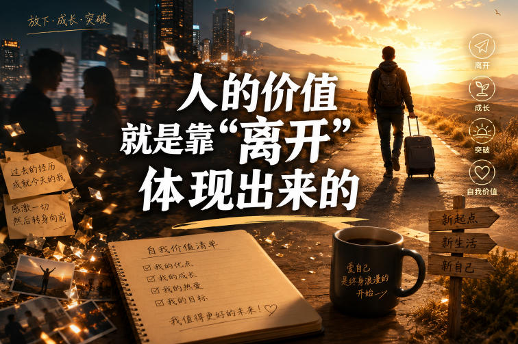 付费文章：人的价值就是靠“离开”体现出来的-淘宝虚拟货源网
