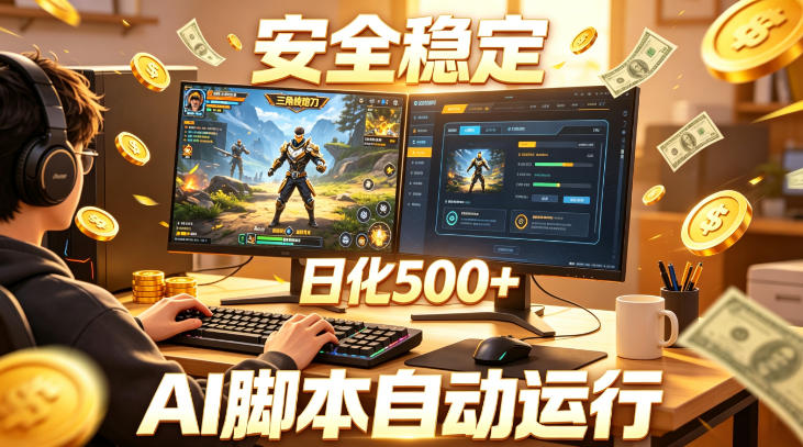 三角洲全自动挂G项目,AI脚本躺賺,日化500+,无需手动操作【揭秘】-淘宝虚拟货源网