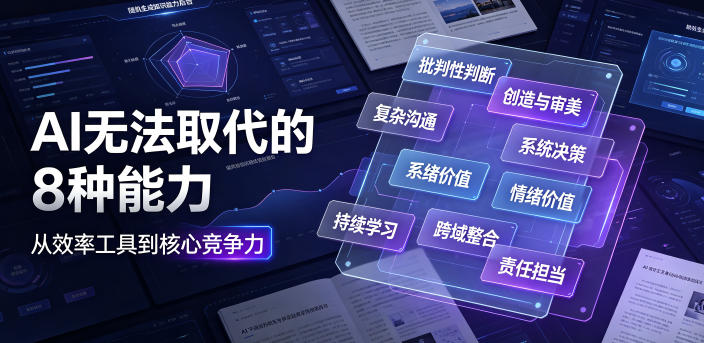 付费文章：AI无法取代的8种能力-淘宝虚拟货源网