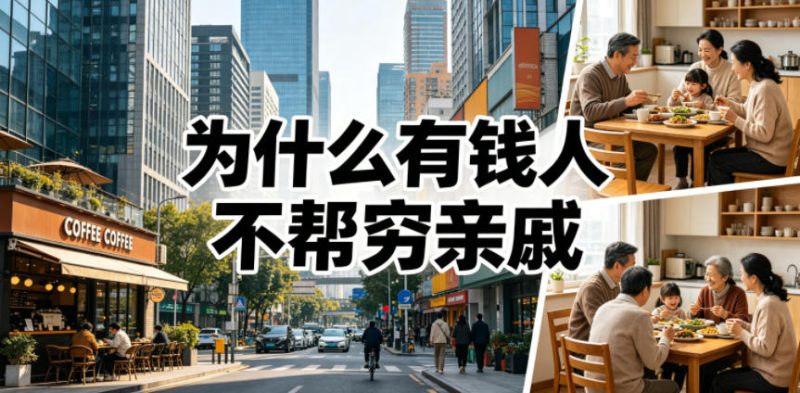 付费文章:为什么有钱人不帮穷亲戚?-淘宝虚拟货源网