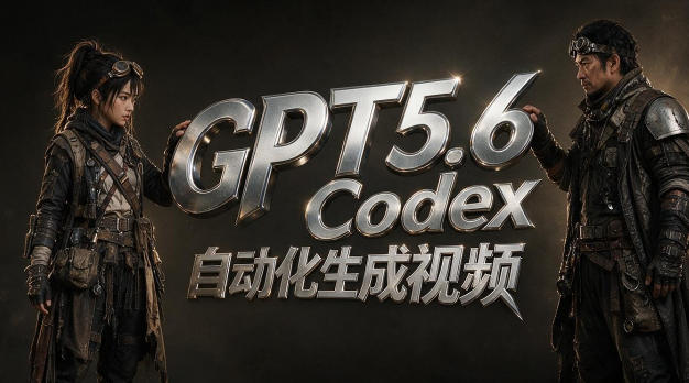GPT5.6+Codex自动化生成视频全流程实战，从提示词设计、角色设定、封面海报，到视频生成思路与自动化工作流-淘宝虚拟货源网