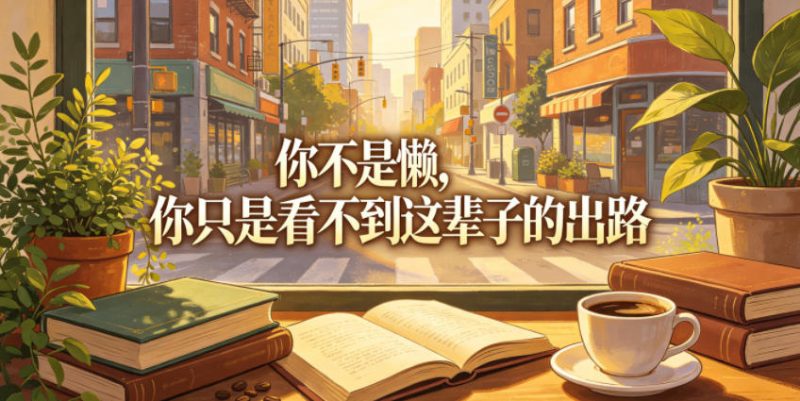付费文章：你不是懒，你只是看不到这辈子的出路-淘宝虚拟货源网